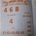 หวยคําชะโนด 1 6 61
